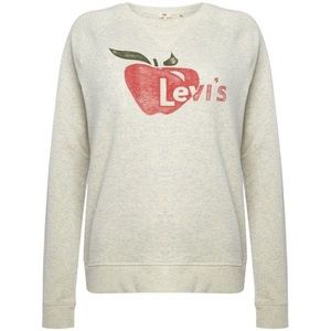 Levi’s Big Apple 🍎 Logo - Long Sleeves Sweatshirt